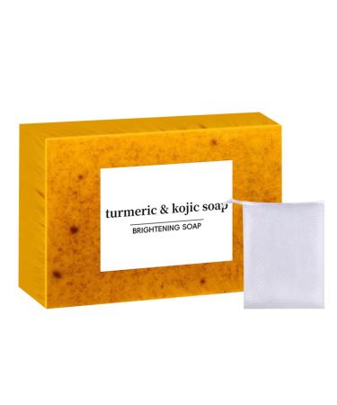 ZoraYorce Moisturizing bath soap for face and body - 100g - With foaming net - For women