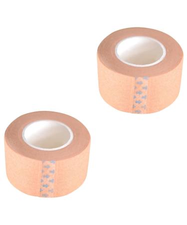 FOMIYES 2pcs Roll Eyeshadow Tape K Tape Lash Tape Double Eyelid Sticker Paper Tape Not Reflective Eye Shadow