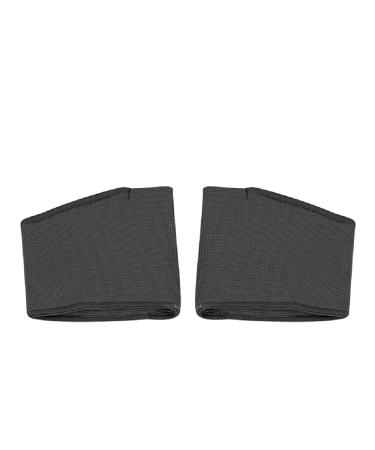 Football pads Foot cushions prevent pain bubbles Medium-footed pre-foot burning plantar fasciitis mortons neuroma-stretchable silicone pad 1 pairp BS black (UK2.5-5.5) (EU35-39)
