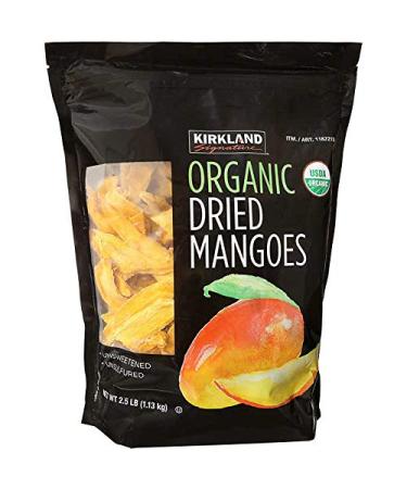 Kirkland Signature Organic Dried Mango, 40 Ounce - PACK OF 2 - Buy Online on GoSupps.com