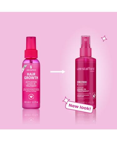 Lee Stafford Hair Growth Leave In Treatment Spray | Best Conditioning Mist for Dry Damaged Hair | Grow Strong & Long Collection 3.3 Fl Oz - Ship Internationally - Buy Online on GoSupps.com