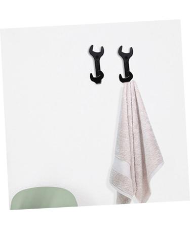 Alipis Iron Wrench Hook Decorative Hooks Peg Hooks Wall Coat Hanger Wall Hooks for Hanging Scarf Plant - Buy Online on GoSupps.com
