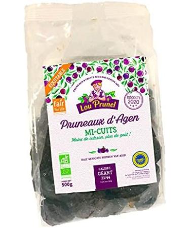 Lou Prunel - Giant Semi-Cooked Agen Prunes 500G - Sold per unit - Buy Online on GoSupps.com