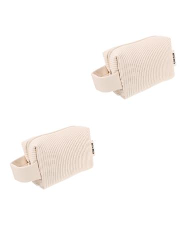 Beavorty 2 piece capacity waterproof container zip pockets shave hold men organize travel bag bags clutch cosmetics beige grip a practical and shown