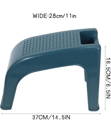 Frcolor Pedicure Stool - Nail Care Tools Footrest for Salon & Shower 37x28cm Mini Green Multi-Tool - Buy Online on GoSupps.com