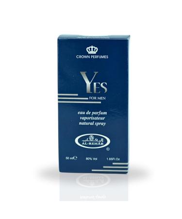 Al-Rehab Yes EDP - 50ML (1.7 OZ) Long Lasting & Luxurious Scents of Arabia Perfumes For Men & Women. 1.7 Fl Oz (Pack of 1) Yes Spray - Buy Online on GoSupps.com