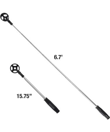 GSM Brands Telescoping Golf Ball Retriever - Extendable to 6.7' Stainless Steel for Water and Hard to Reach Spots - Buy Online on GoSupps.com