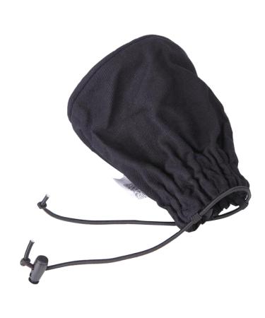 Outanaya 1pc Hair Dryer Bag Blow Dryer for Curly Hair Mesh Diffuser Dryer Bag Diffuser Hairdryer Black