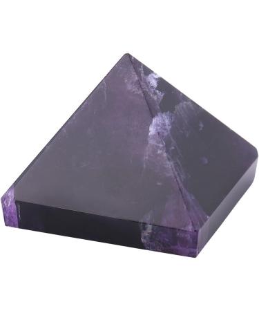 Amethyst Pyramid Purple Crystal Pyramid Figurine Egyptian Pyramids Figurine Statue Model Feng Shui Crafts Pyramids Gift - Buy Online on GoSupps.com