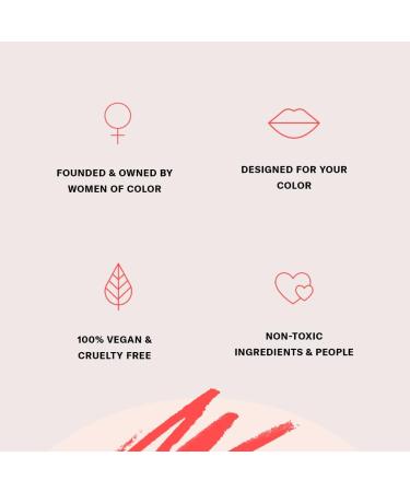 The Lip Bar Vegan Liquid Matte Lipstick - High Pigment & Long-Lasting Deep Berry (Rich Auntie) - 0.24 Fl Oz - Global Shipping Available - Buy Online on GoSupps.com