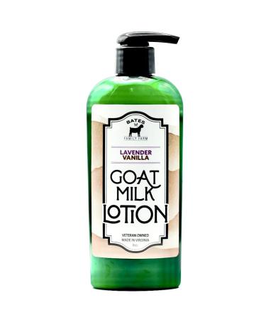 Bates Family Farm Goat Milk and Shea Butter Lotion 8 Oz (Lavender Vanilla)