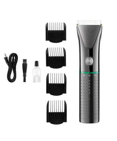 Hair Clippers Retro hair clipper fine-tuning men's styling suit American electric haircut Black