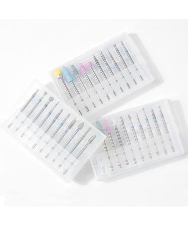 Nail Drill Heads Grinding Set Rotate Milling Cutter Manicure Pedicure Portable Tools for Exfoliating Grinding Polishing Nail Removing(C) - Buy Online on GoSupps.com
