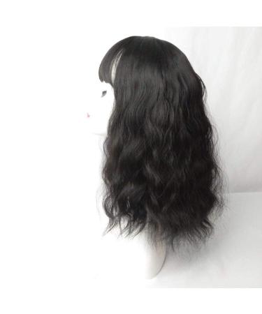 European & American Fashion Short Curly Wig for Women - Japanese & Korean Color Options | Light Brown & Black - Buy Online on GoSupps.com