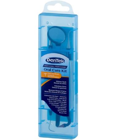 DenTek Premium Oral Care Kit - Dental Pick Steel Teeth Scaler Rubber Stimulater - Buy Online on GoSupps.com