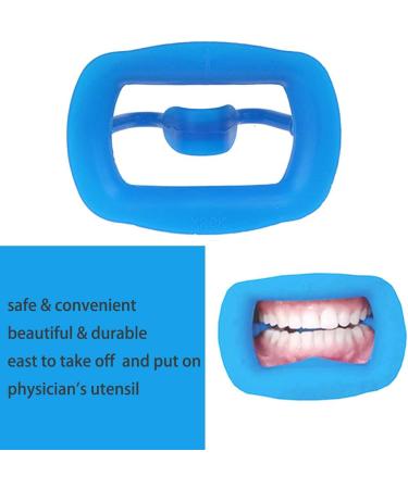 Buy 10PCs Blue Silicone Retractor - Dental Mouth Opener for Front Tooth Care & Orthopedic Therapy - International Shipping - Buy Online on GoSupps.com