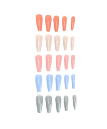 Colorful ABS Fake Nail Tips - Easy to Trim for Home Use | International Shipping Available - Buy Online on GoSupps.com