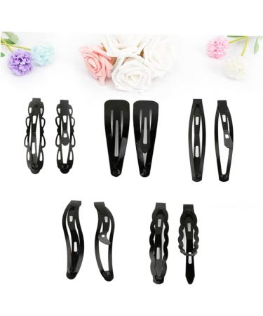 Beaupretty Simple Hair Clips snap snap barrettes clips for bows s clips alligator barrettes clips metal bow clips metal barrettes barrette child blank Metal Hair Clips - Buy Online on GoSupps.com