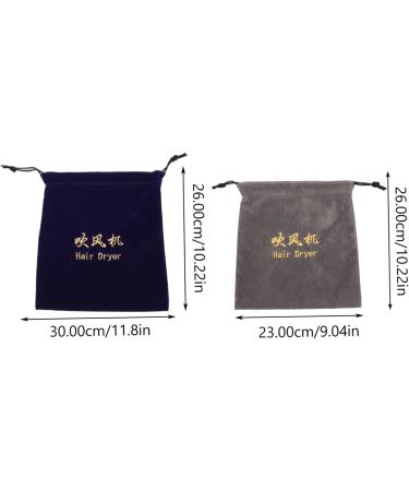 FOMIYES 8 Pcs Storage Bag Duffle Bag for Travel Hair Blower Pouch Hair Dryer Bag Jewelry Hair Dryer Supplies - Buy Online on GoSupps.com