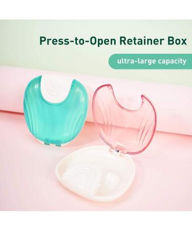 Y-Kelin Press-to-Open Retainer Case - Pink Partial Denture Box - Buy Online on GoSupps.com