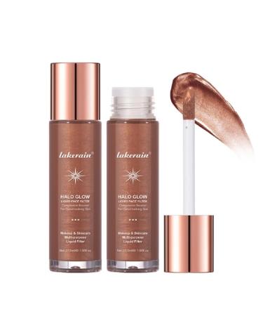 Women Liquid Smooth Moisturizing Contouring Highlighter Face ContoursBeauty Wand FoundationsCosmetics Profession Makeup Contouring Highlighter Stick Shimmers Liquid Bronzer Waterproof Smooth 7