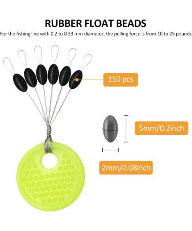 Comioke 6-in-1 Rubber Stopper Fishing Gear | Durable Rubber Coil & Bobber Stoppers for 180-Hour Fishing Adventures - Buy Online on GoSupps.com