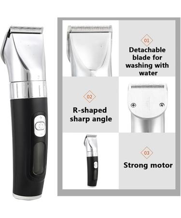 Professional Cordless Hair Trimmer & Clipper - Rechargeable Hair Cutting Tool with LED Display | International Shipping Available - Buy Online on GoSupps.com