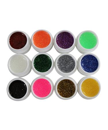 Warm Girl Hexagon Glitter Gel Nail Art Kit - 36 Mixed Colors for Stunning Manicures | International Shipping Available - Buy Online on GoSupps.com