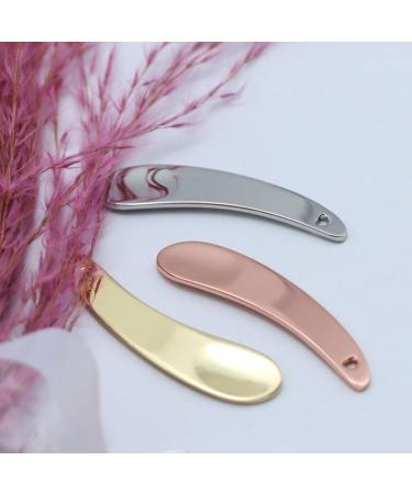Beaupretty Mixing Spoon Set - 3 Metal Makeup Spatula Applicators for Eye Cream & Facial Care | Mini Beauty Scoop for Home & Salon - Buy Online on GoSupps.com