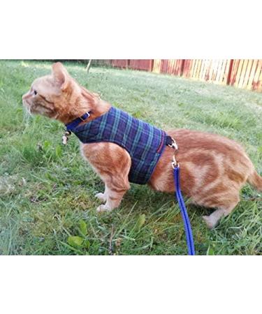 Mynwood Cat Jacket/Harness Black Watch Tartan Adult Cat - Buy Online on GoSupps.com
