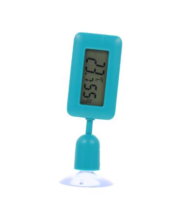 Frcolor reptile hygrometer leopardgecko tank suction reptile teaching digital reptile reptilienterrarium repicktier reptile flooring ABS rotating aquarium reptile basin green 10x3x1.5cm