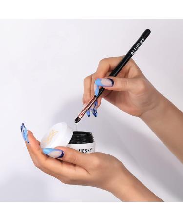 Bluesky Builder Gel 30 ml - Nail Strengthener & Extension Tips - Soft Clear Pink - Pack of 1 - Requires LED UV Lamp - Buy Online on GoSupps.com