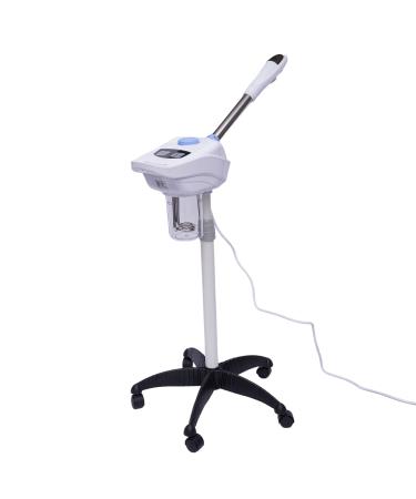 GramStudio Professional Facial Steamer Ozone Blackhead Extractor Facial Pore Cleaner Moisturizing Device for Cleansing Rejuvenating Lightening and Smoothing 360 Rotating Nozzle