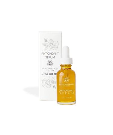 Little Seed Farm - Antioxidant Serum - Antioxidant Facial Serum for Dry & Aging Skin Nourishing & Revitalizing Face Serum Net Wt. 1 fl oz
