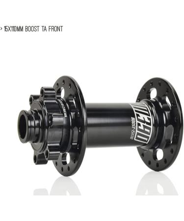 KOOZER XM390 Boost MTB Hub 32H 6 Bolts Alloy 7075 High Strength Axle Disc Brake - Black Front Boost Hub - Buy Online on GoSupps.com