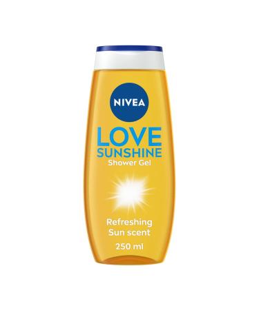 Nivea Sunshine Love Duschgel (250 ml) refreshing and nourishing shower gel with aloe vera nourishing formula with unique summer fragrance aloe vera 250 ml (1 Pack)