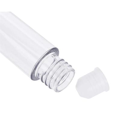 8ml Empty Mascara Tube with Wand Set - DIY Eyelash Cream Container Bottle with Rubber Inserts and Funnels (Silver/Black) - Buy Online on GoSupps.com