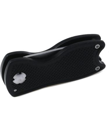 Mcredy Metal Foldable Golf Divot Repair Tool with Pop Up Button - Stainless Steel, Portable Black - Buy Online on GoSupps.com