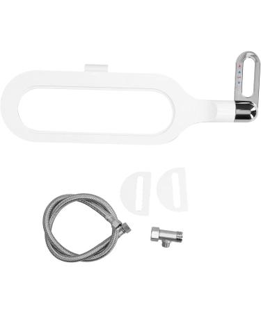 Double Nozzle Bidet Attachment G1/2 - Ultra Thin Self-Cleaning Plastic Bidet for Home Bathroom - Buy Online on GoSupps.com