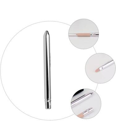 Angoily Lip Brush with Lid Lip Foundation Brush Makeup Lipstick Eyeshadow Applicator Eyeshadow Lip Applicator Lip Gloss Brush Cosmetic Travel Injection Handle Lipstick Brush 10.4x1cm Pink - Buy Online on GoSupps.com