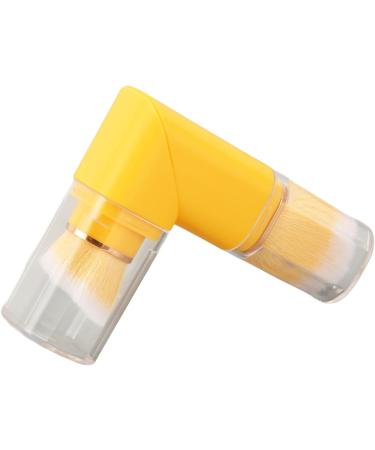 360 Degrees Rotating Double Head Makeup Brush Soft and Dense Brush Hair Perfect Base Makeup Dual End for Foundation Blush Loose Powder - Buy Online on GoSupps.com