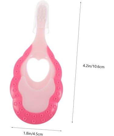 Magiclulu 2-Piece Baby Toothbrush Set | Infant Training Toothbrush with Protective Helmet Liner | Portable Plastic Accessories for Children - Buy Online on GoSupps.com