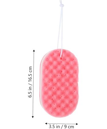 FRCOLOR Pack of 9 Bath Sponges | Soft Foam Body Puff & Loofah | Ideal for Shower & Clean Skin | International Shipping Available - Buy Online on GoSupps.com