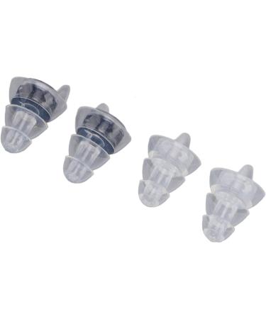 4Pcs Concert Ear Plugs - Noise Reduction Silicone Earplugs for Musicians | Ergonomic Drummer Hearing Protection - Buy Online on GoSupps.com