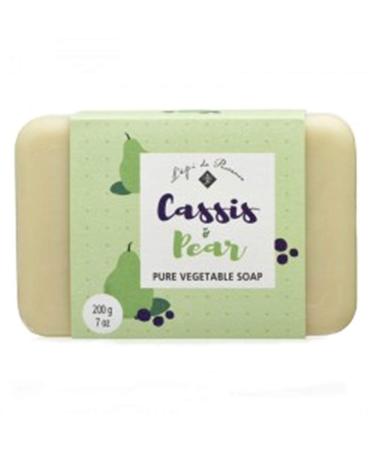L'epi de Provence Triple Milled Cassis & Pear Shea Butter Vegetable Soaps from France 200g