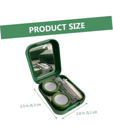 PLAFOPE Mirror Foil Case - Green Frosted Small Plastic Container for International Shipping - Buy Online on GoSupps.com