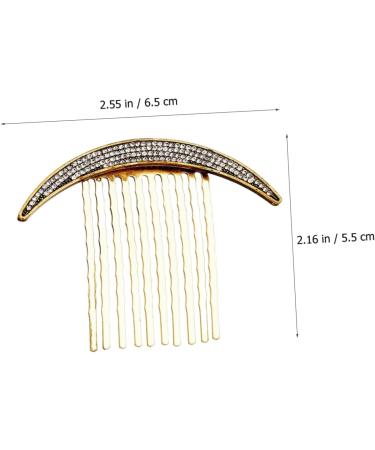 DOITOOL Star Hair Barrettes 1 Set Star Moon Hairpin Metal Bridesmaids Comb Headwear for Women Rhinestone Hair Clips Hair Jewelry Crystal Decor Moon Decorations Tiara Alloy Hair Comb - Buy Online on GoSupps.com