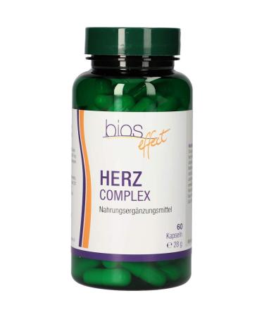 Bios effect heart complex 60 capsules 1 pack (1 x 28 g)