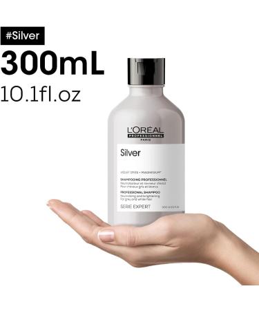 Shampoo for blond or grey hair Expert Silver L'Oreal Professionnel Paris (300 ml) - Buy Online on GoSupps.com