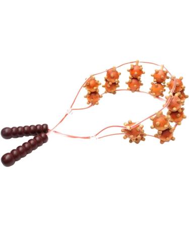 Lurrose 3-St Massage Device - Wooden Neck Roller & Fascia Therapy Tool for Ultimate Relaxation - Buy Online on GoSupps.com